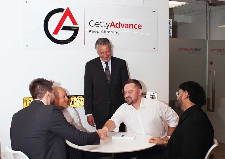 Getty Advance office agreement